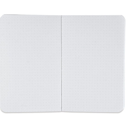Fabriano Ecoqua Plus Fabric Notebook 90gr A6 Nero Dotted 80 Yaprak