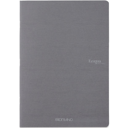Fabriano Ecoqua Original Notebook 90gr A4 Antracite Blank 40 Sayfa