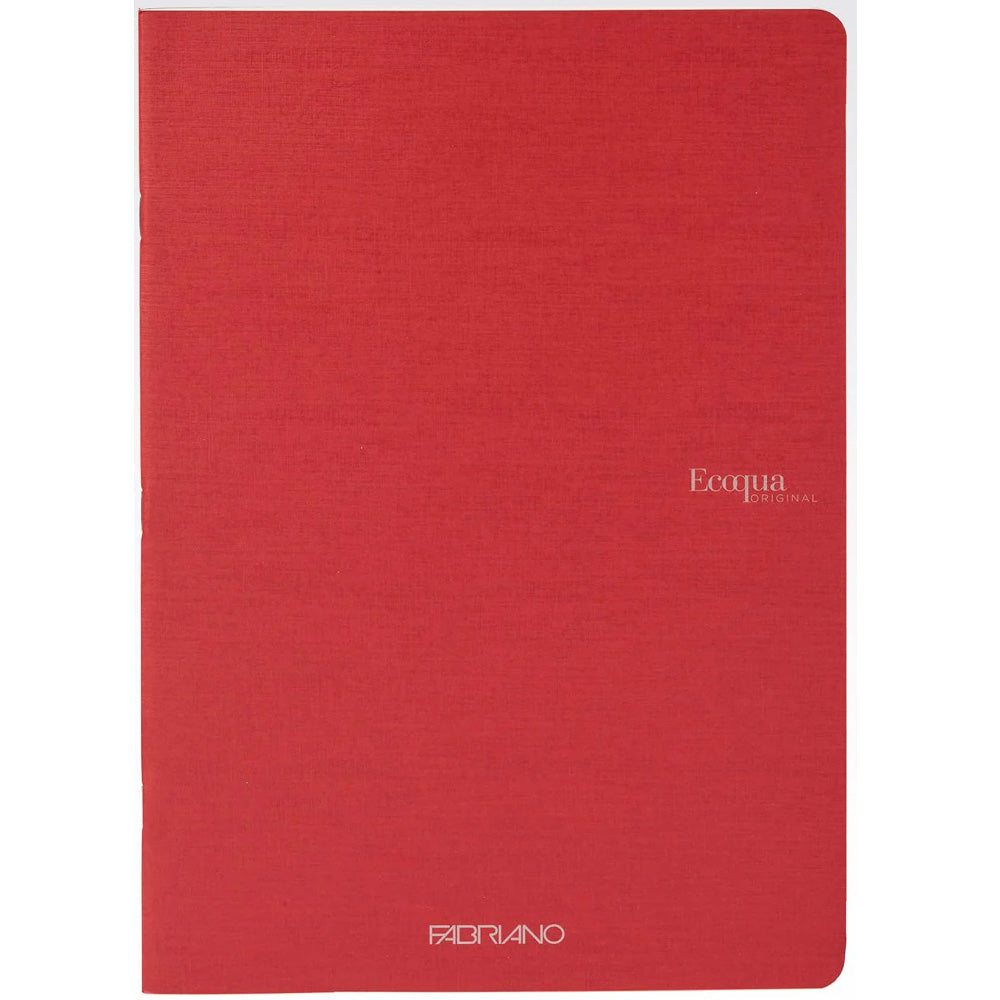 Fabriano Ecoqua Original Notebook 90gr A4 Cherry Blank 40 Sayfa