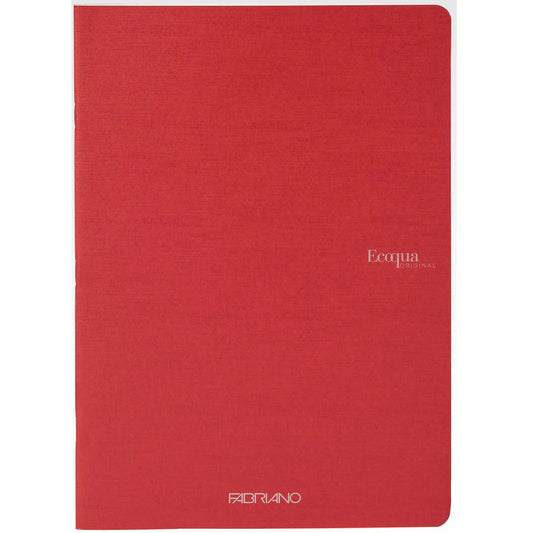Fabriano Ecoqua Original Notebook 90gr A4 Cherry Blank 40 Sayfa
