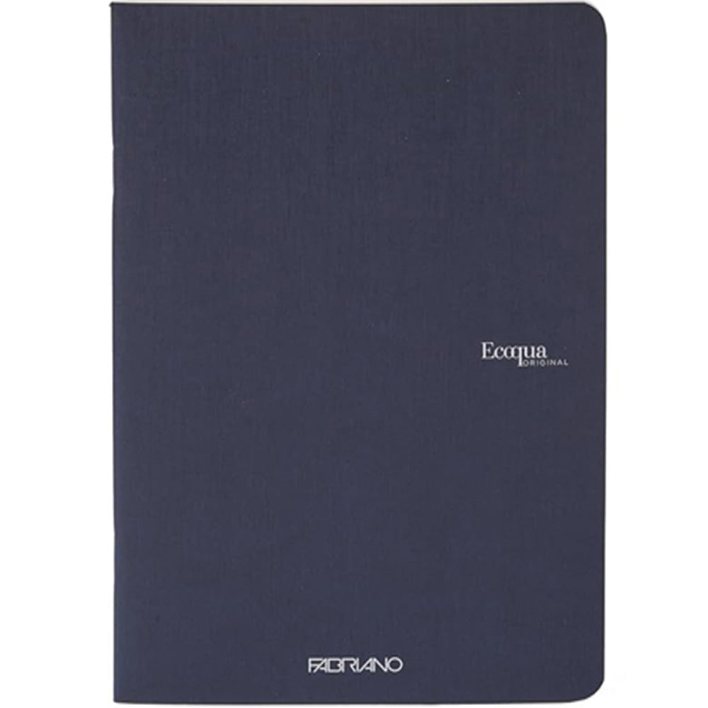 Fabriano Ecoqua Original Notebook 90gr A4 Dark Blue Blank 40 Sayfa