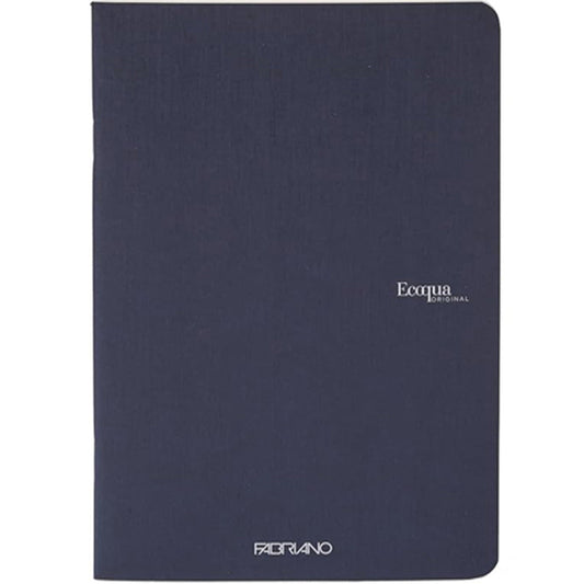 Fabriano Ecoqua Original Notebook 90gr A4 Dark Blue Blank 40 Sayfa