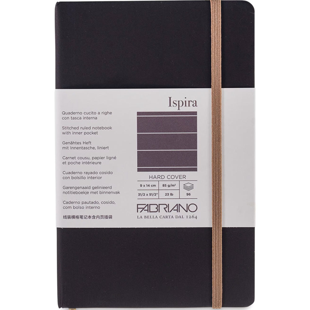 Fabriano Ispira Hardcover Notebook 85gr A6 Brown Ruled 96 Yaprak