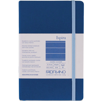 Fabriano Ispira Hardcover Notebook 85gr A6 Royal Blue Ruled 96 Yaprak