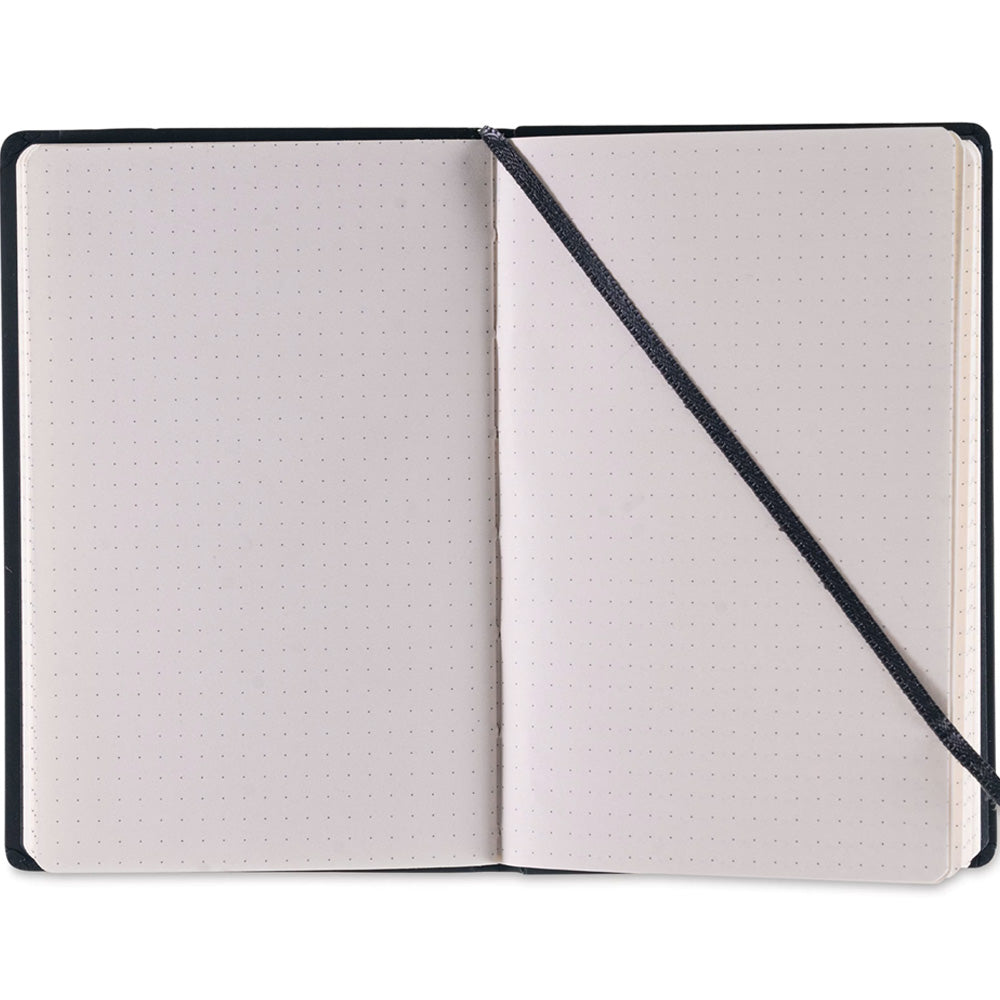 Fabriano Ispira Hardcover Notebook 85gr A6 Black Dotted 96 Yaprak