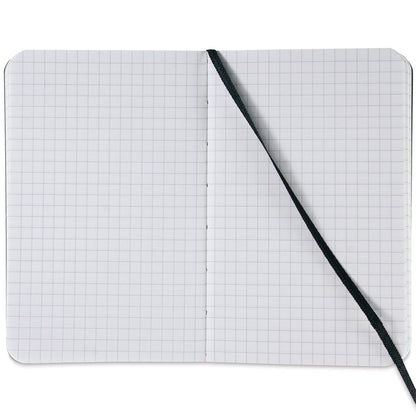 Fabriano Ecoqua Plus Stitch Notebook 90gr A6 Nero Squared 80 Yaprak