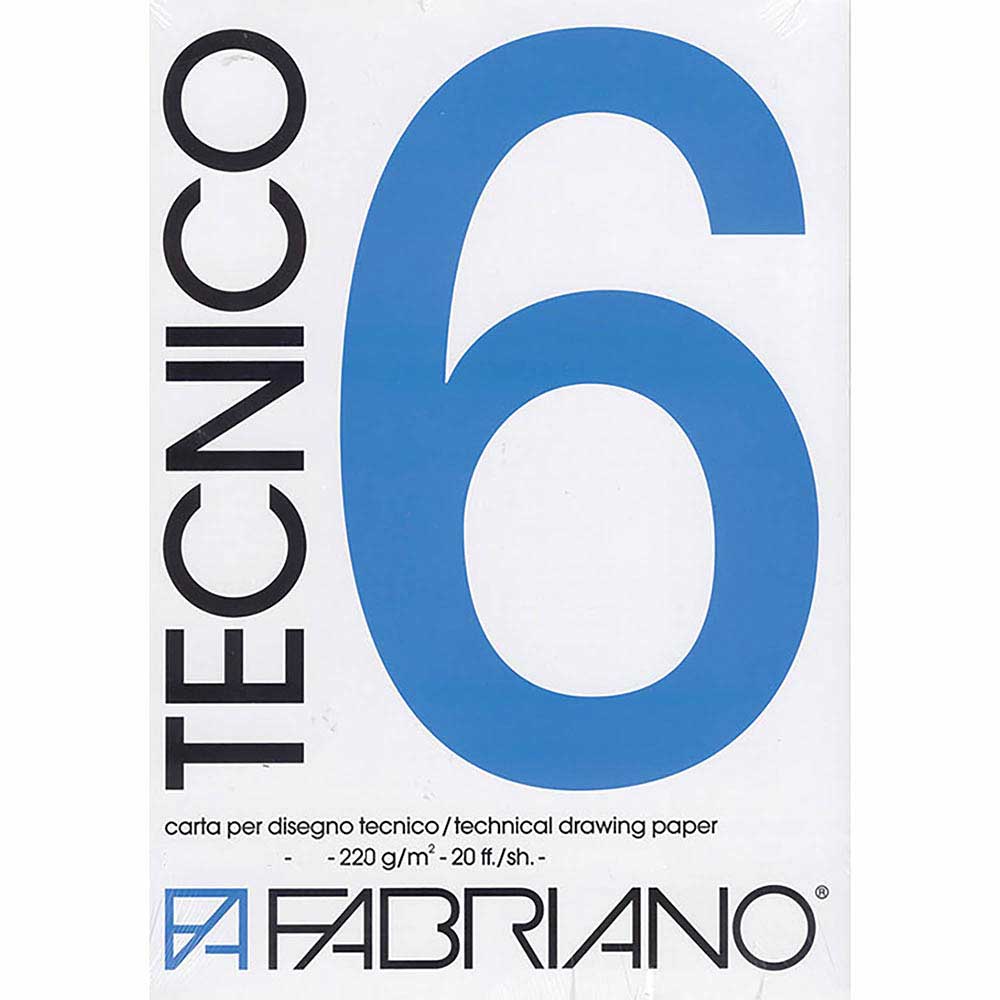 Fabriano Tecnico 6 Rough 220gr 50x70cm 20 Sayfa