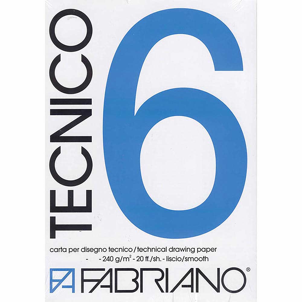 Fabriano Tecnico 6 Smooth 240gr 50x70cm 20 Sayfa
