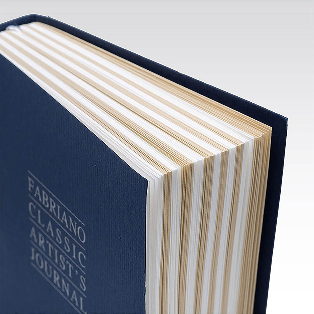 Fabriano Classic Artist's Journal 90gr Blu Navy Çizim Defteri 192 Sayfa 16x21cm