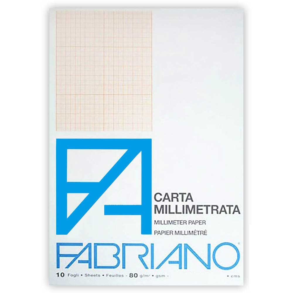 Fabriano Millimetrato 80gr A4 (21x29.7cm) 10 Sayfa