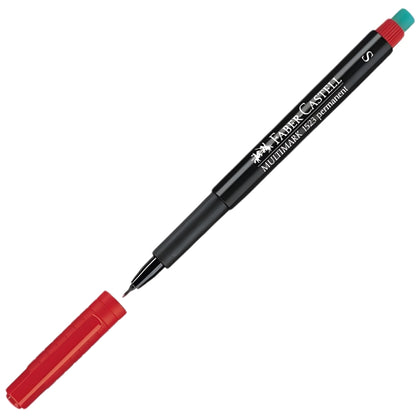 Faber Castell Multimark 1523 Permanent (S) Kırmızı