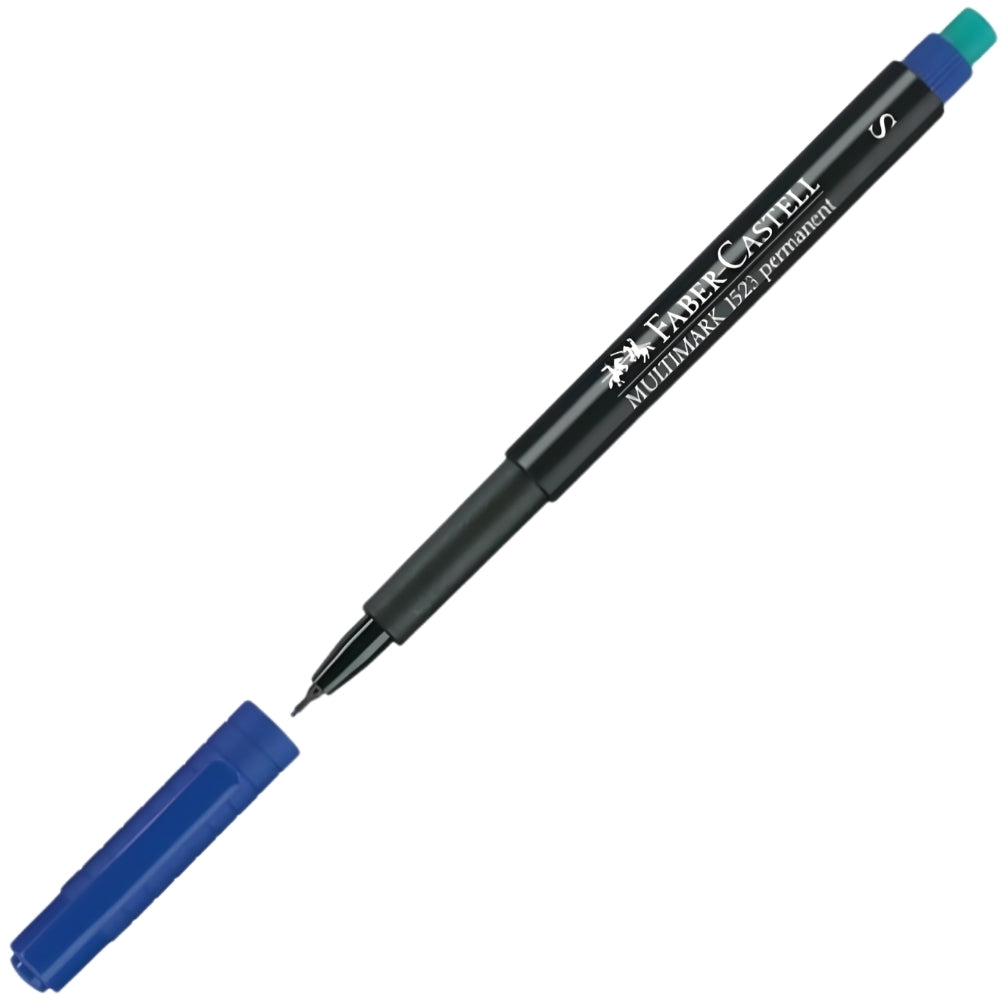 Faber Castell Multimark 1523 Permanent (S) Mavi