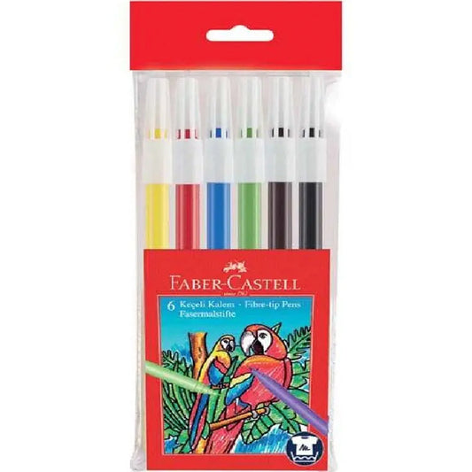 Faber Castell Keçeli Kalem 6'lı
