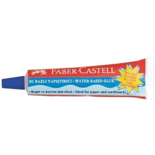 Faber Castell Su Bazlı Sıvı Yapıştırıcı 7gr (Solvent içermez)