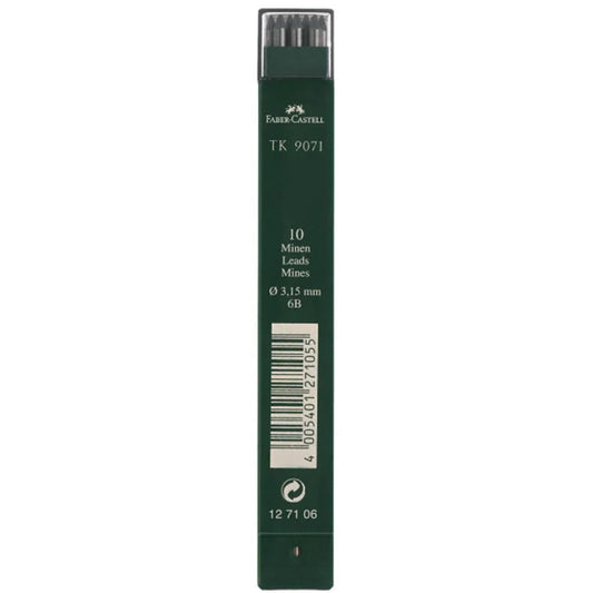 Faber Castell TK 9071 Portmin Kalem Ucu 3.15mm 6B