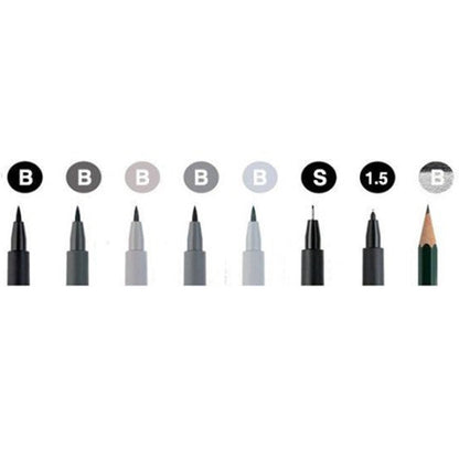 Faber Castell Pitt Artist Pen Kaligrafi Seti 8'li