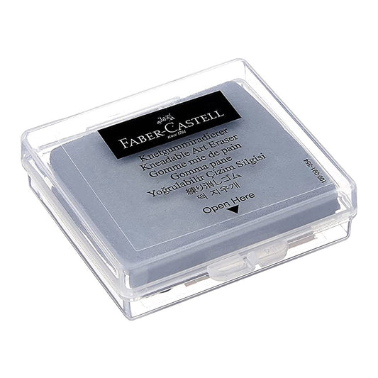 Faber Castell Hamur Silgi Gri (Plastik Kutulu)
