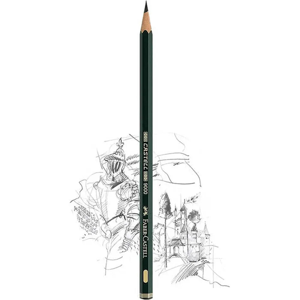 Faber Castell 9000 Dereceli Kurşunkalem 5H