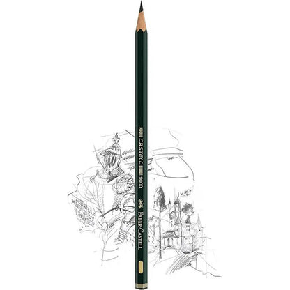 Faber Castell 9000 Dereceli Kurşunkalem 5H