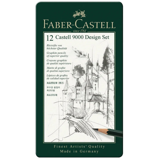 Faber-Castell 9000 Art Set (5B-5H)