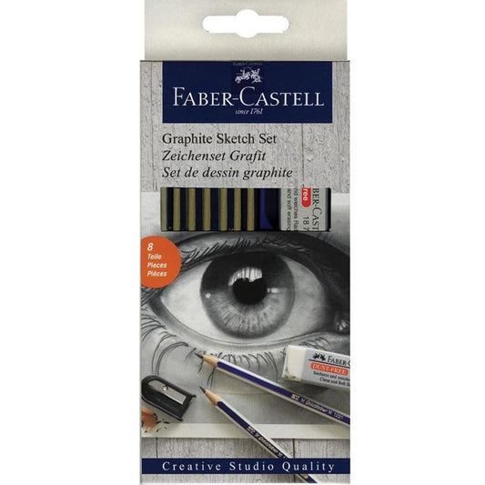 Faber Castell Goldfaber Dereceli Çizim Kalemi 8'li