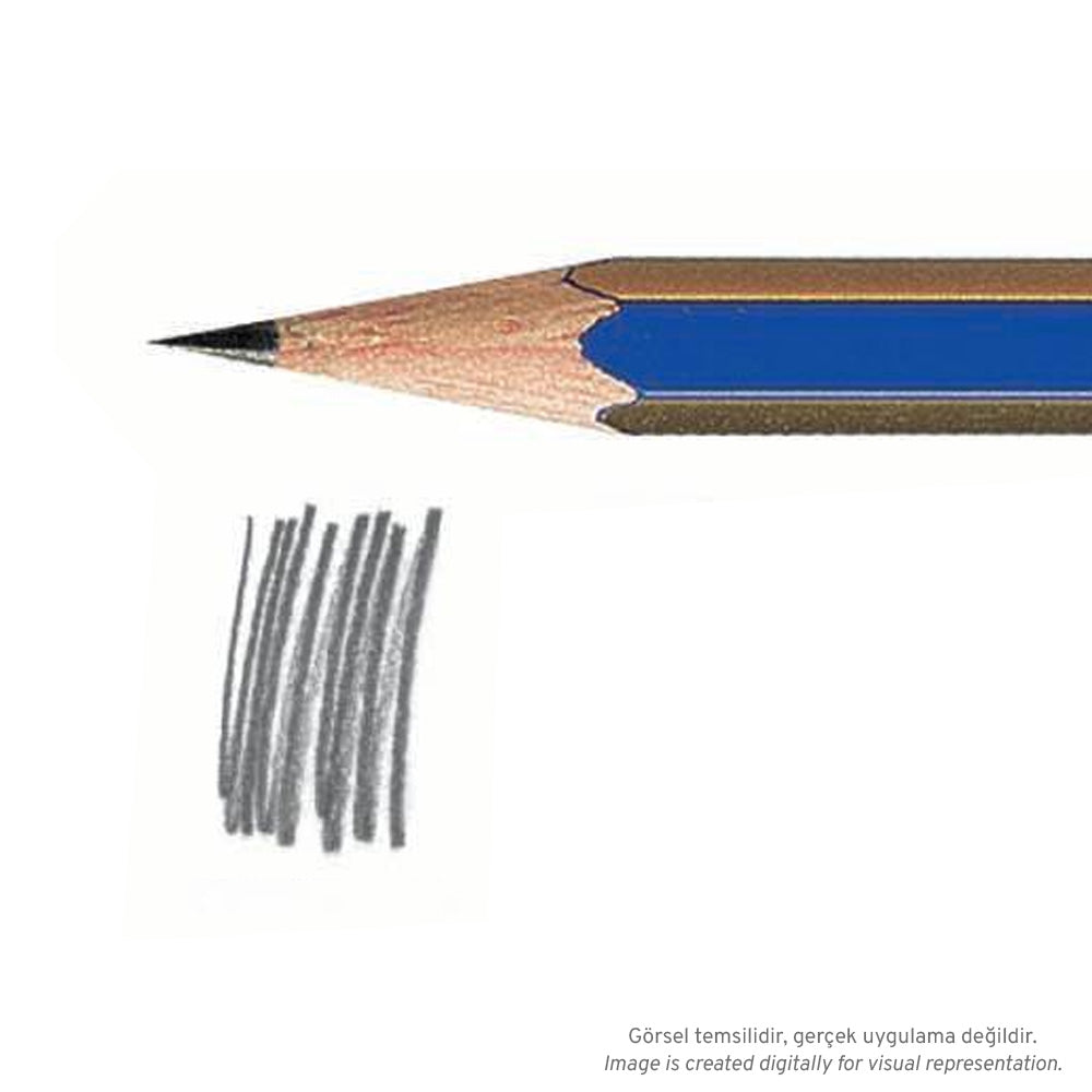 Faber Castell Goldfaber 1221 Dereceli Kurşunkalem B