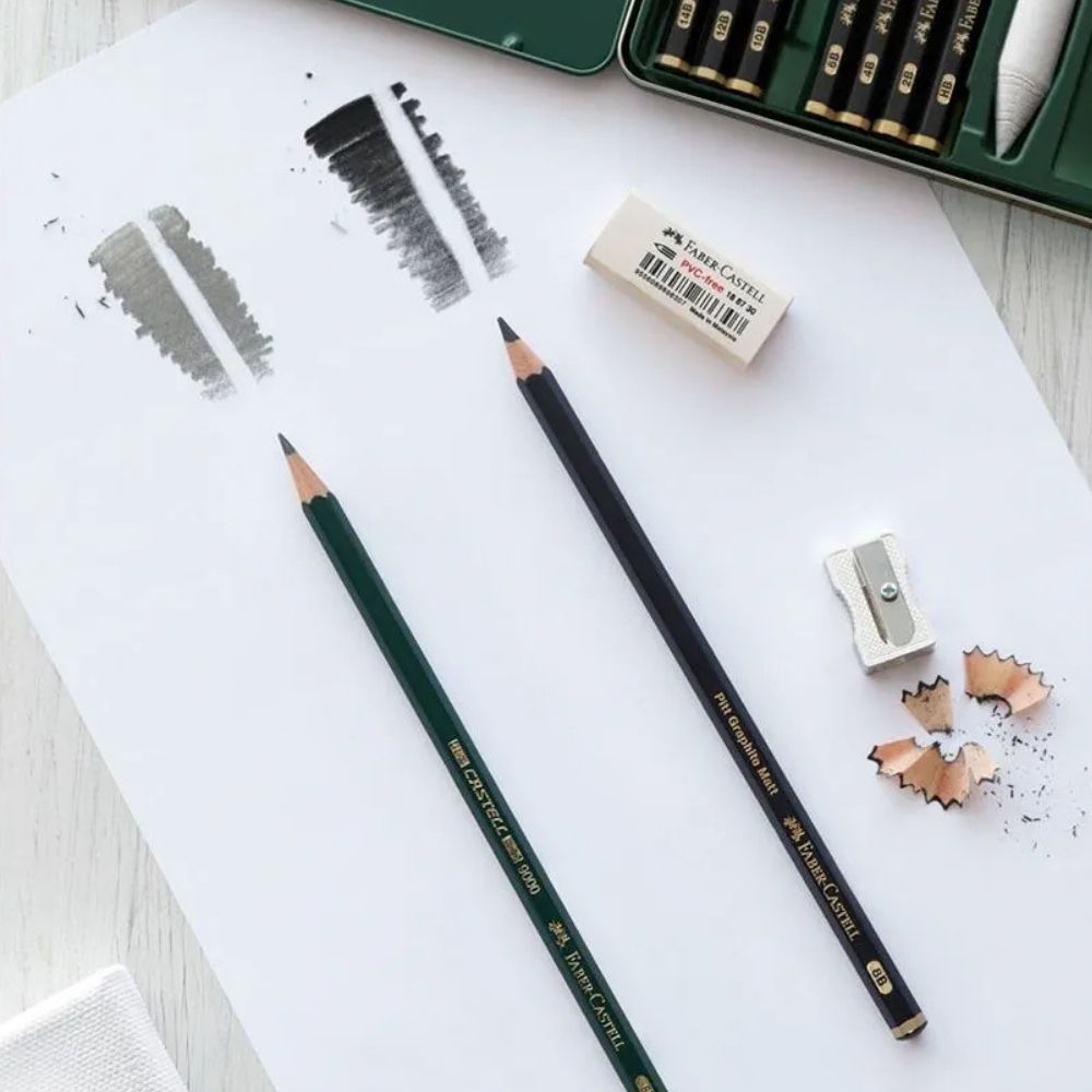 Faber Castell Pitt Graphite Matt Dereceli Kalem 11'li