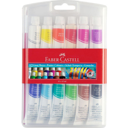 Faber Castell Guaj Boya 12'li Tüp