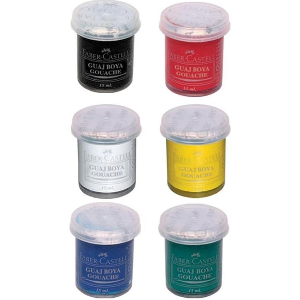 Faber Castell Guaj Boya 6'lı