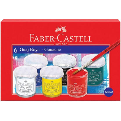 Faber Castell Guaj Boya 6'lı