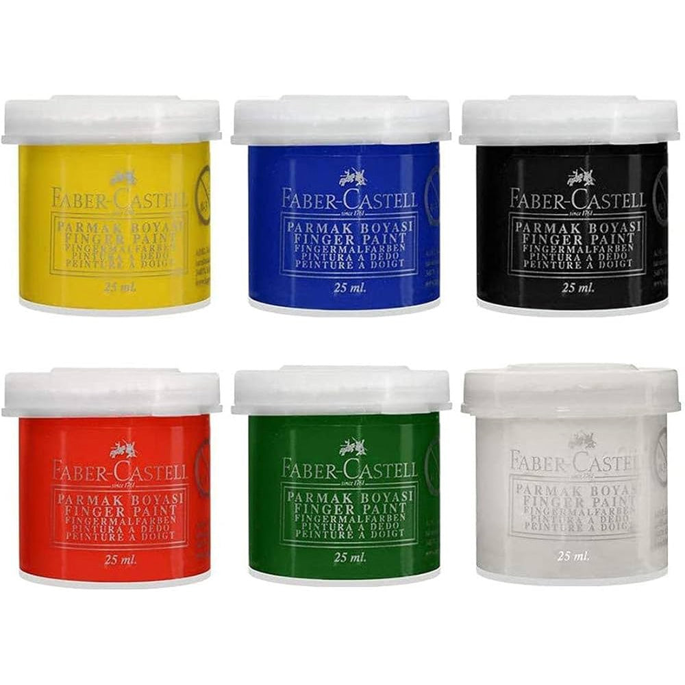 Faber Castell Parmak Boyası 6'lı