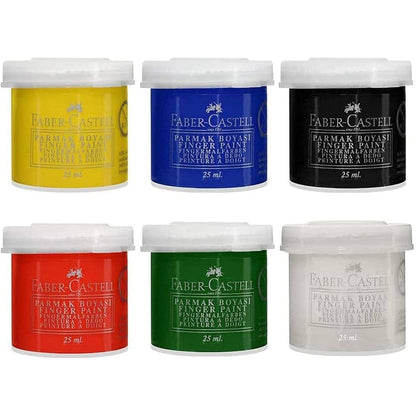 Faber Castell Parmak Boyası 6'lı