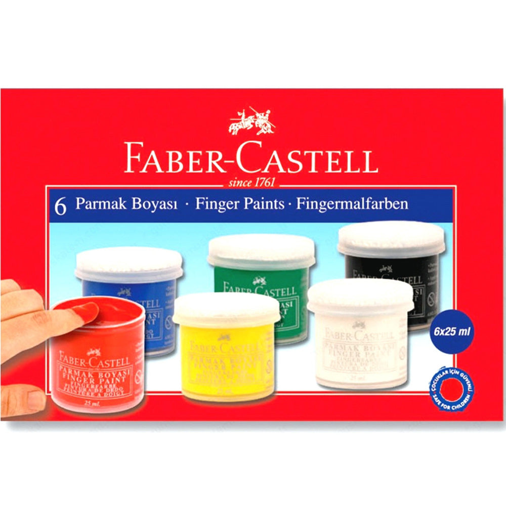 Faber Castell Parmak Boyası 6'lı
