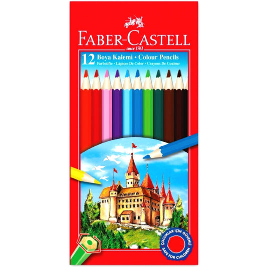 Faber Castell Classic Colour Pencils 12'li Karton Kutu