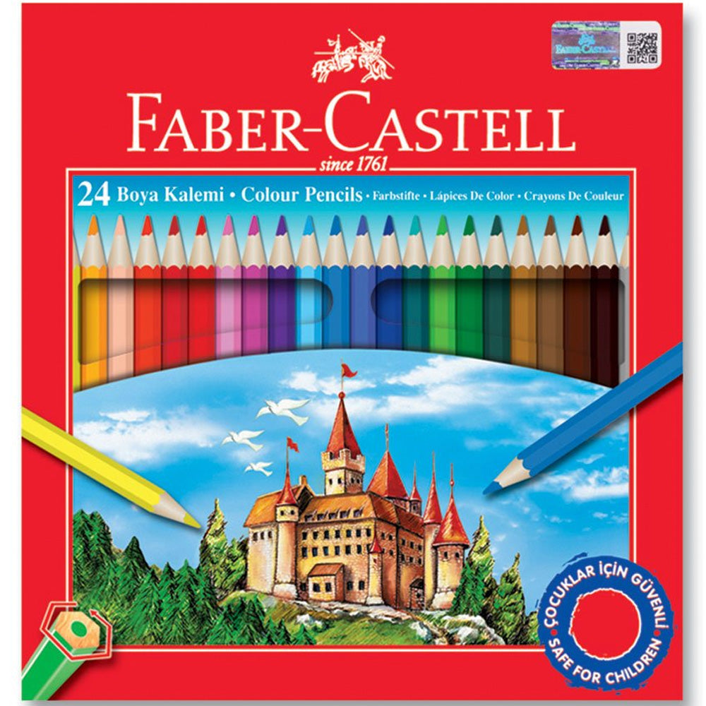 Faber Castell Classic Colour Pencils 24'lü Karton Kutu