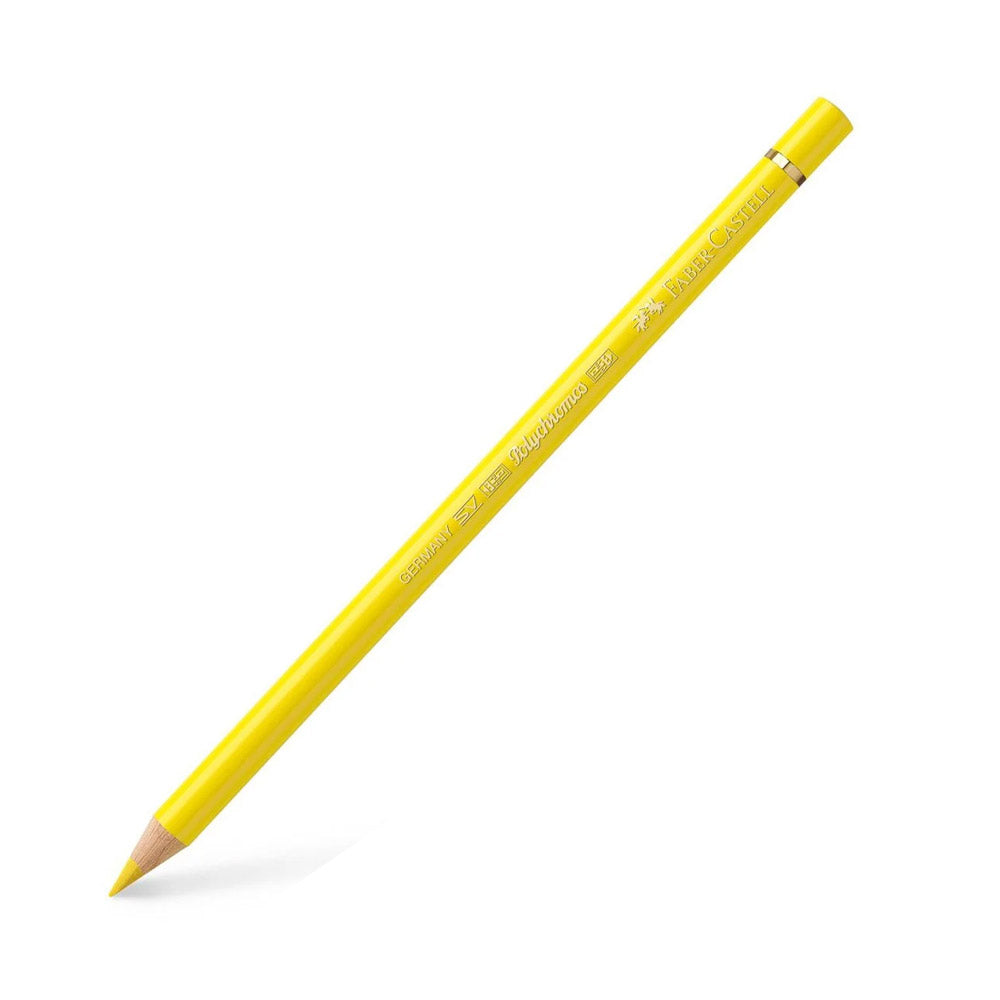 Faber Castell Polychromos Colour Pencil Light Chrome Yellow 106