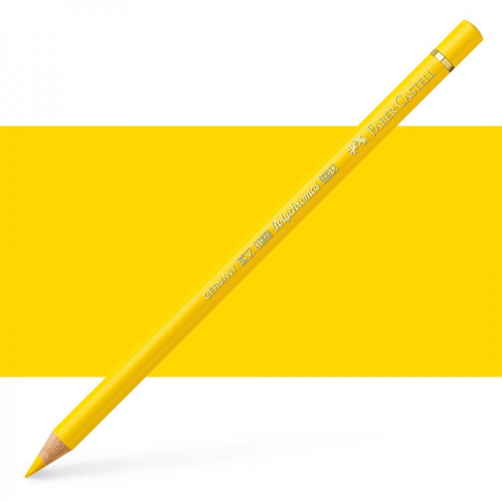 Faber Castell Polychromos Colour Pencil Cadmium Yellow 107