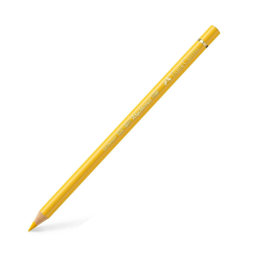 Faber Castell Polychromos Colour Pencil Dark Cadmium Yellow 108