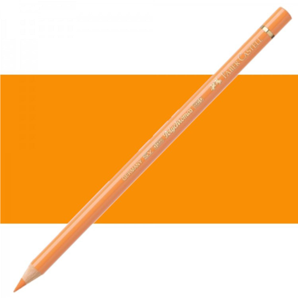 Faber Castell Polychromos Colour Pencil Cadmium Orange 111