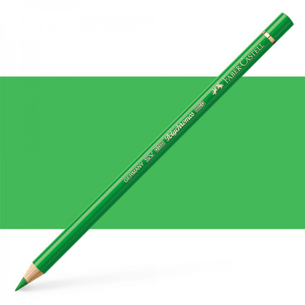 Faber Castell Polychromos Colour Pencil Leaf Green 112