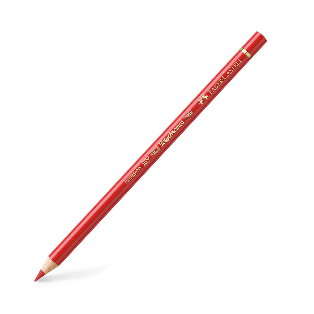 Faber Castell Polychromos Colour Pencil Scarlet Red 118