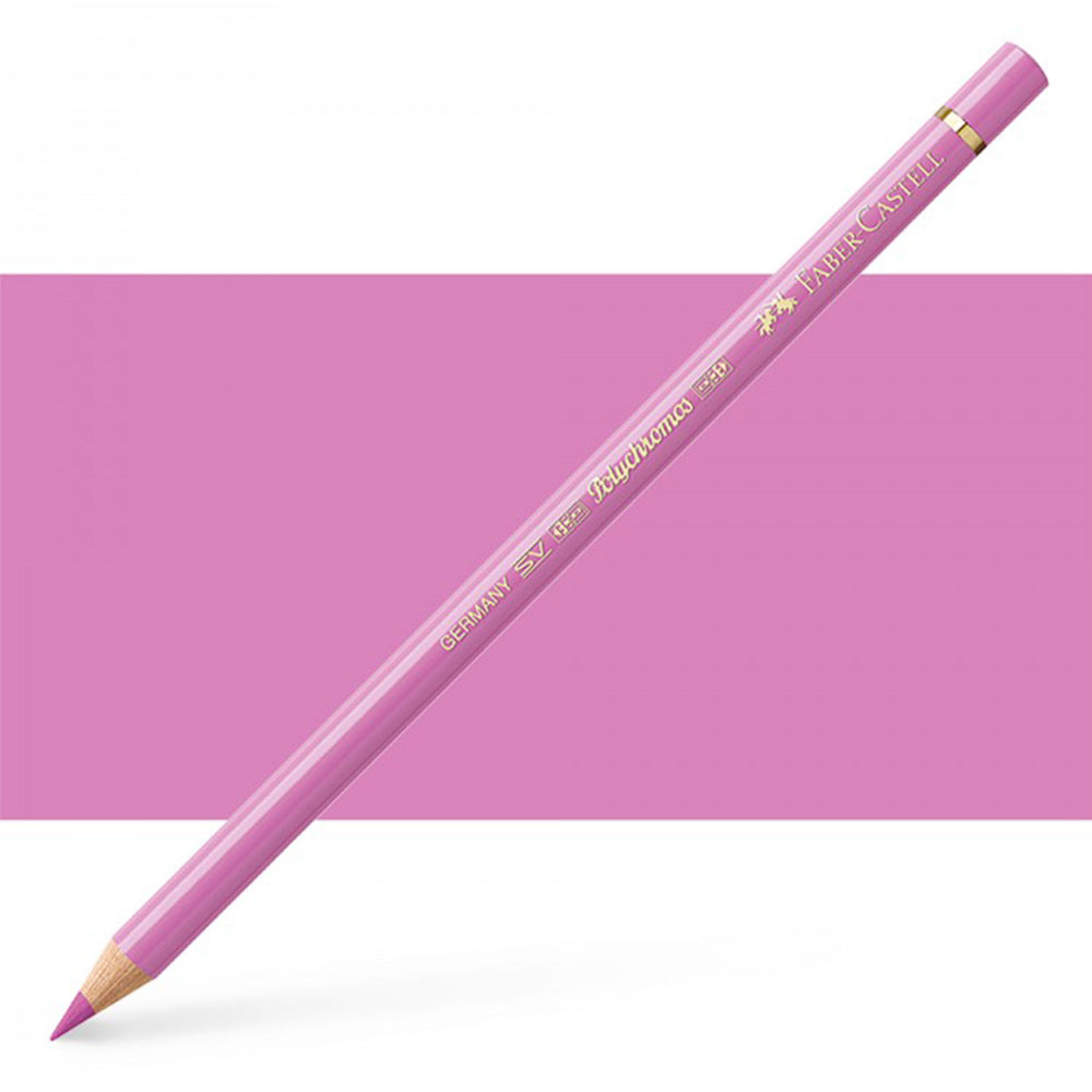 Faber Castell Polychromos Colour Pencil Light Magenta 119