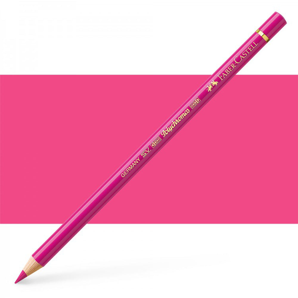 Faber Castell Polychromos Colour Pencil Fuchsia 123