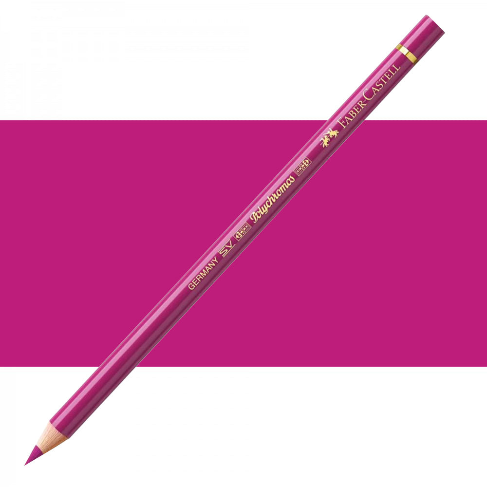 Faber Castell Polychromos Colour Pencil Middle Purple Pink 125