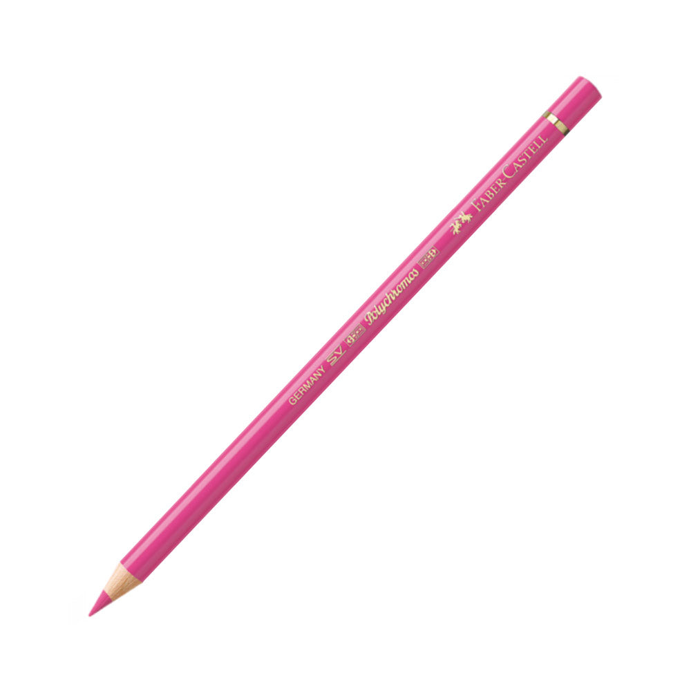 Faber Castell Polychromos Colour Pencil Light Purple Pink 128