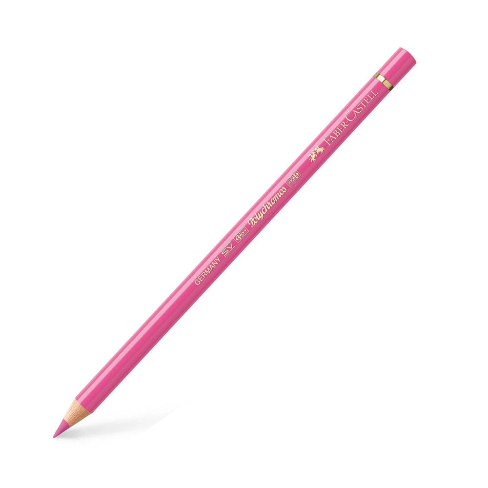 Faber Castell Polychromos Colour Pencil Pink Madder Lake 129