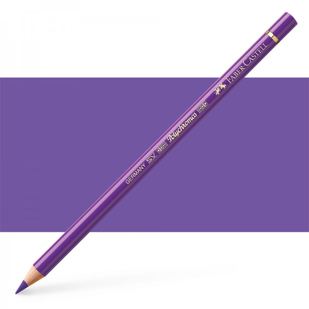 Faber Castell Polychromos Colour Pencil Purple Violet 136