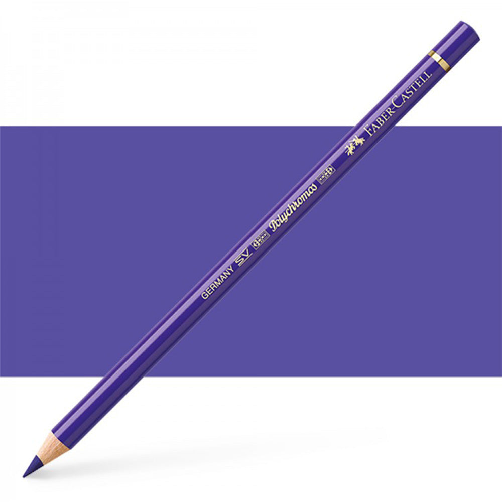 Faber Castell Polychromos Colour Pencil Blue Violet 137