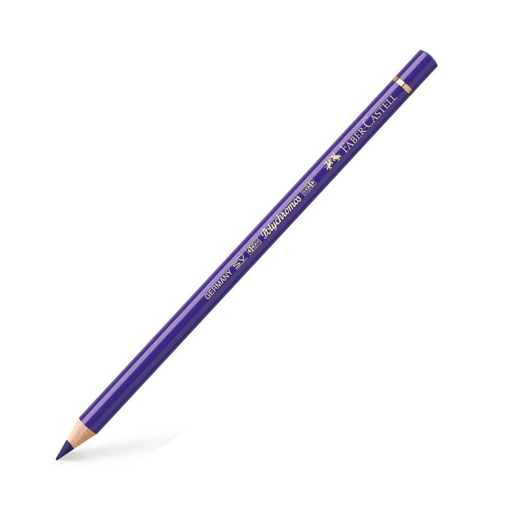 Faber Castell Polychromos Colour Pencil Blue Violet 137