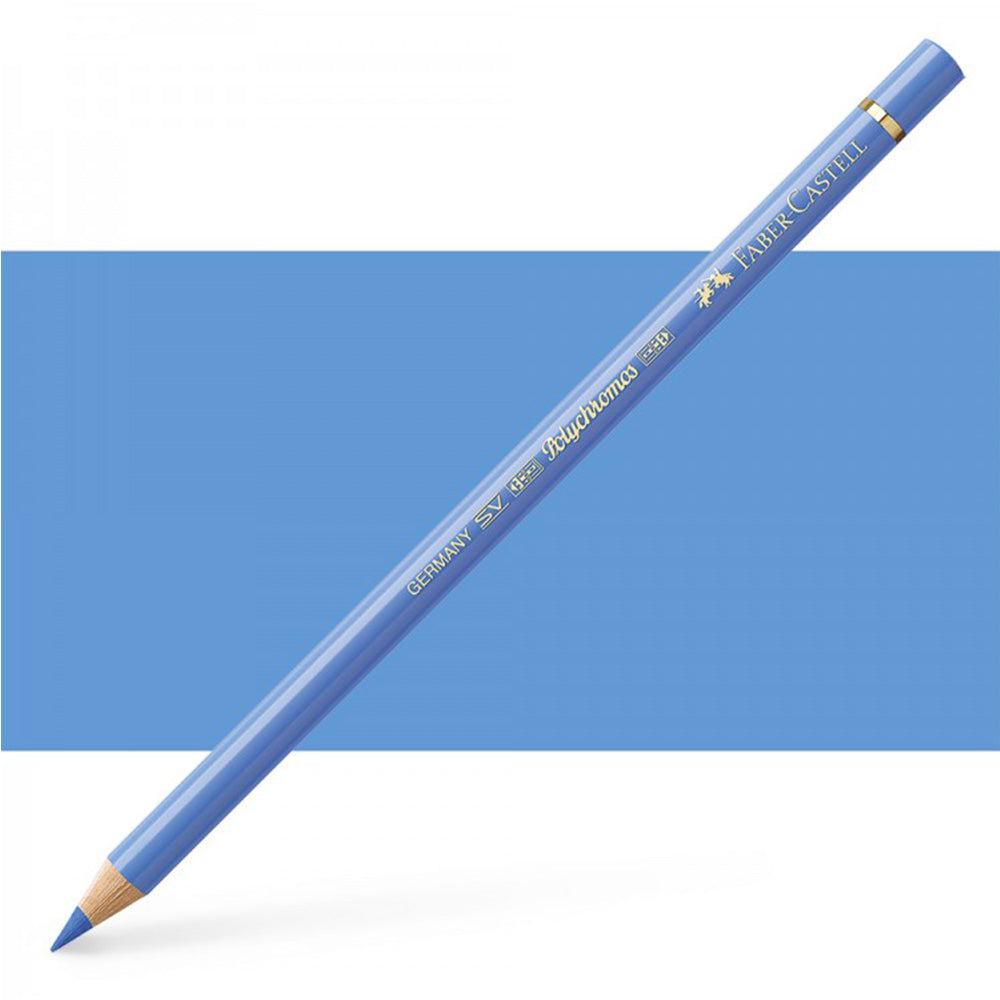 Faber Castell Polychromos Colour Pencil Light Ultramarine 140